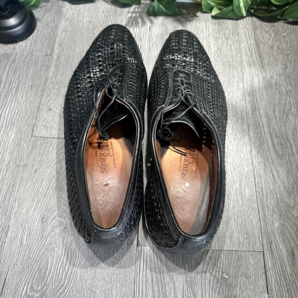 Allen Edmonds Shoes Seville Casual Black  Weave Sz 13 D Made In USA main image 4